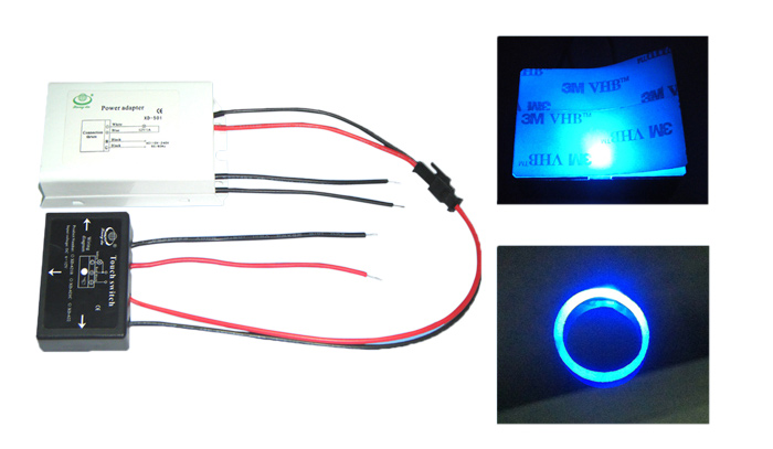  LED燈鏡觸摸開關